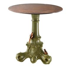 Side Table In Rusty Iron 5