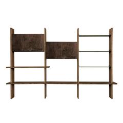 Sophisticated 'Venezia' Wall Unit in Rusty Finish 11
