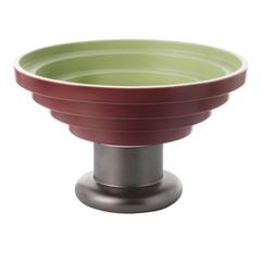 Large Green and Red Centrepiece by Ettore Sottsass