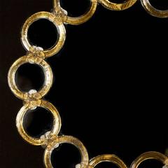 Espejo de cristal veneciano Anello