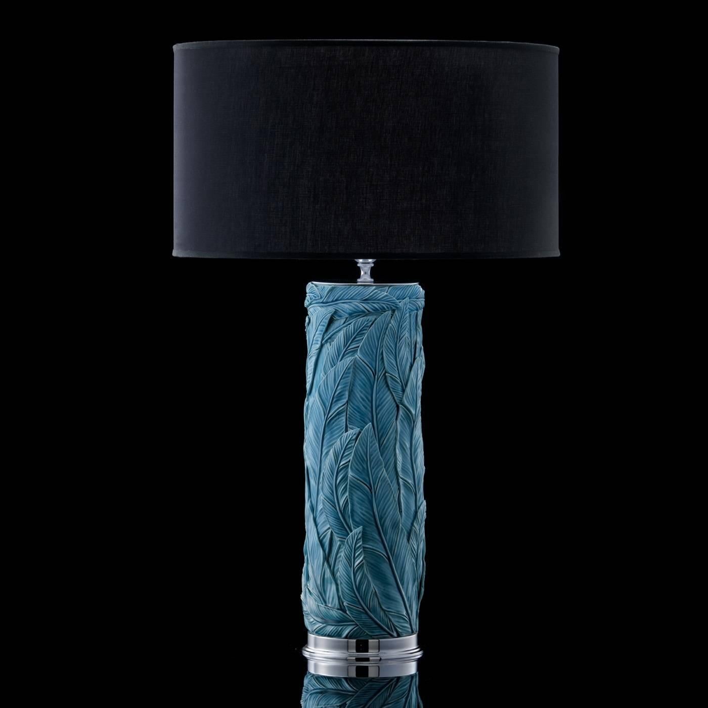 Italian Jungla Turquoise Desk Lamp