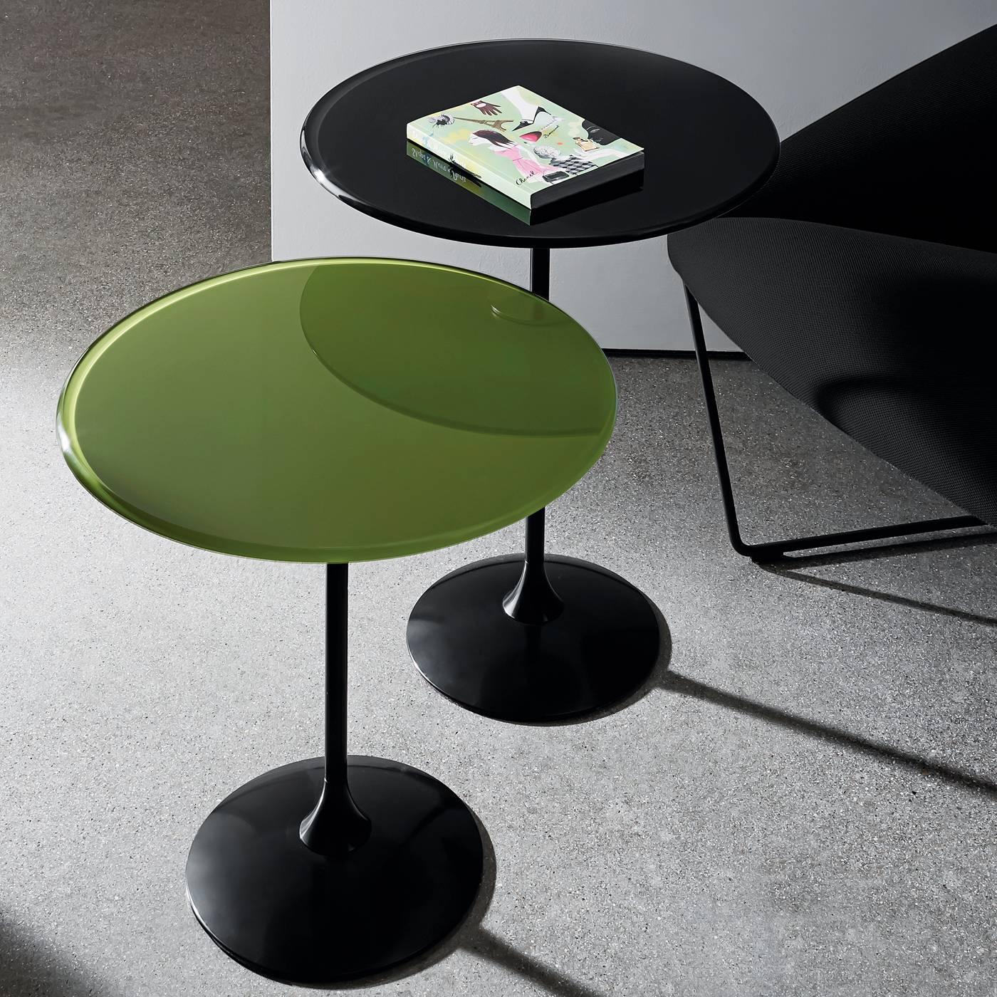 Round Green Tulip Coffee Table For At 1stdibs