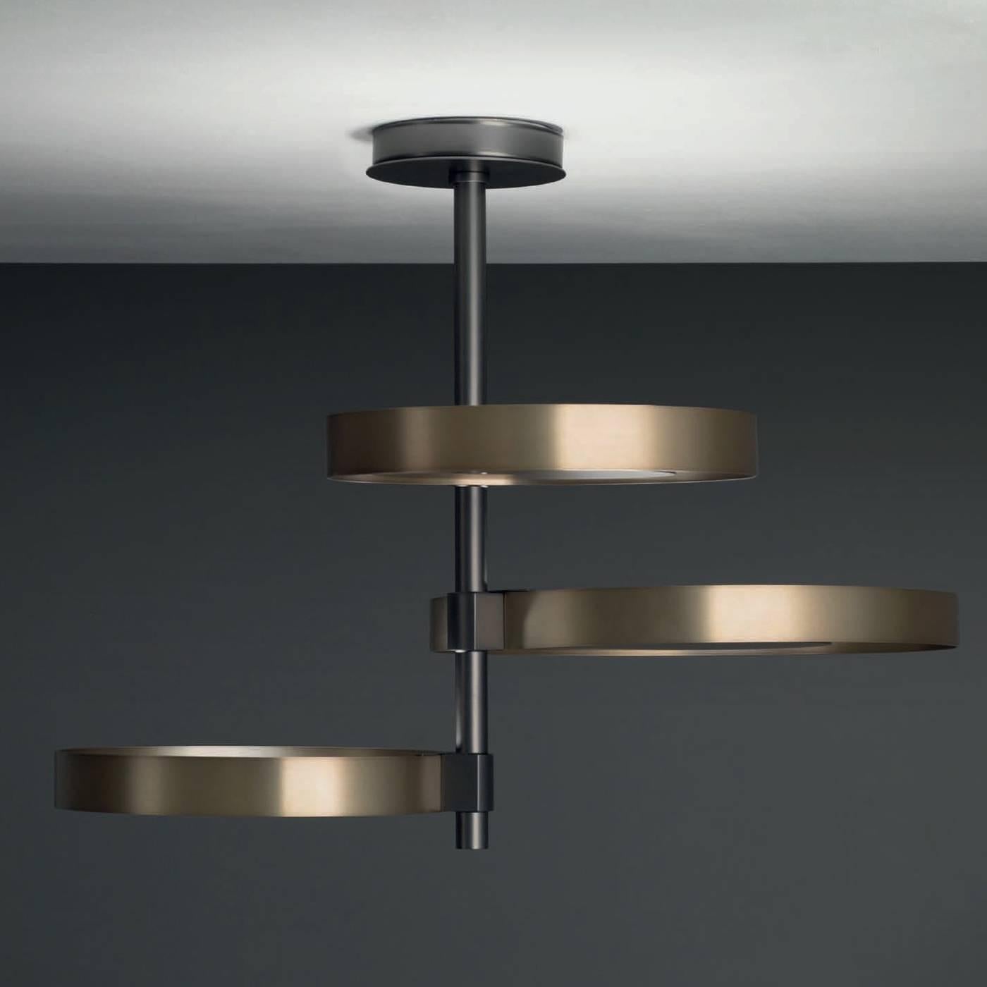 Circle Ceiling Light In New Condition For Sale In Milan, IT