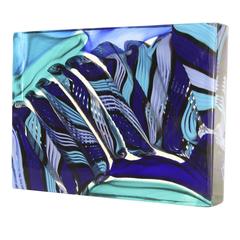 Stunning Monolith with Shades of Blue and Purple 8