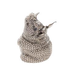 Encendedor de plata de ley Rhino