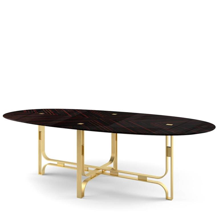 Gregory Oval Table For Sale at 1stdibs