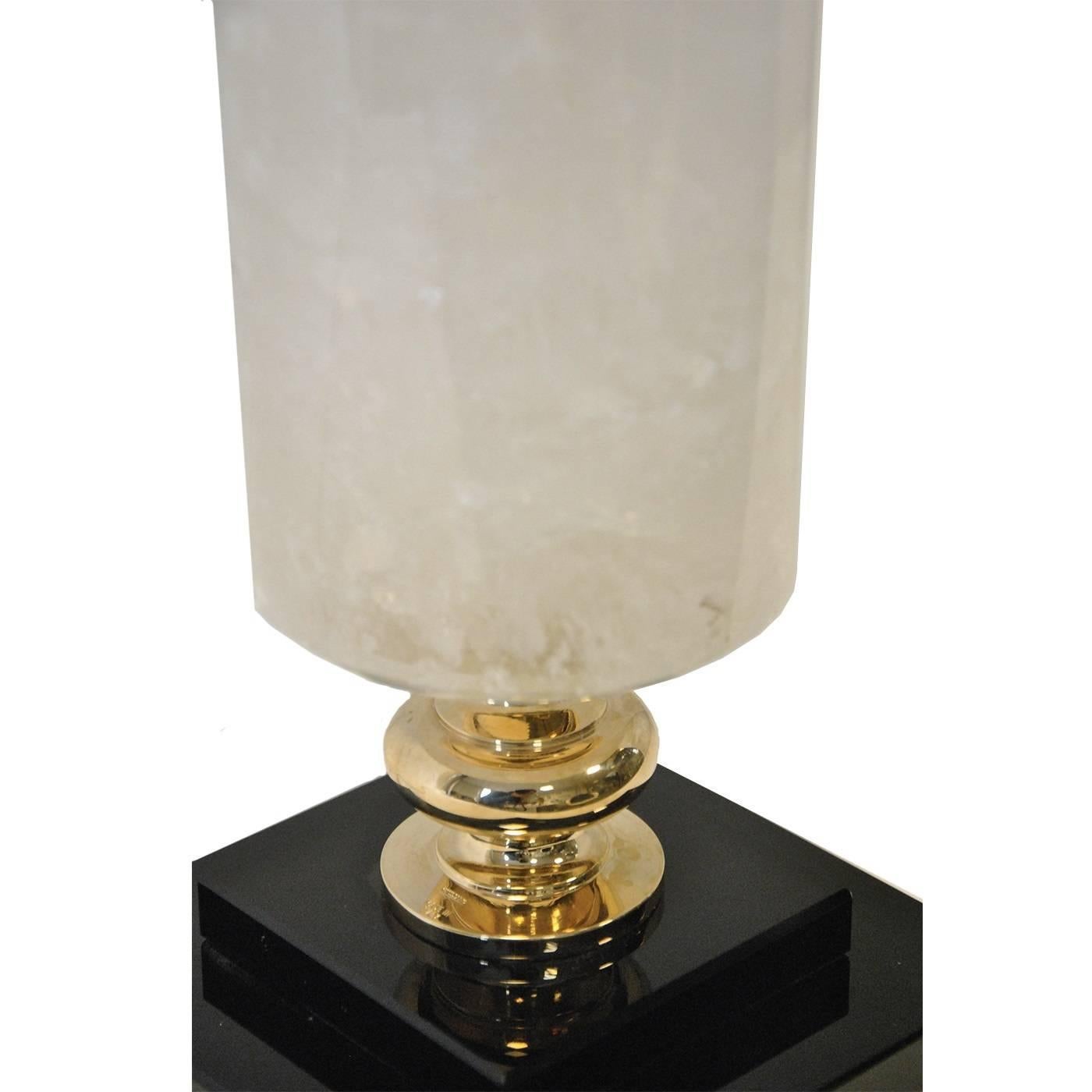 Italian Quartz Table Lamp