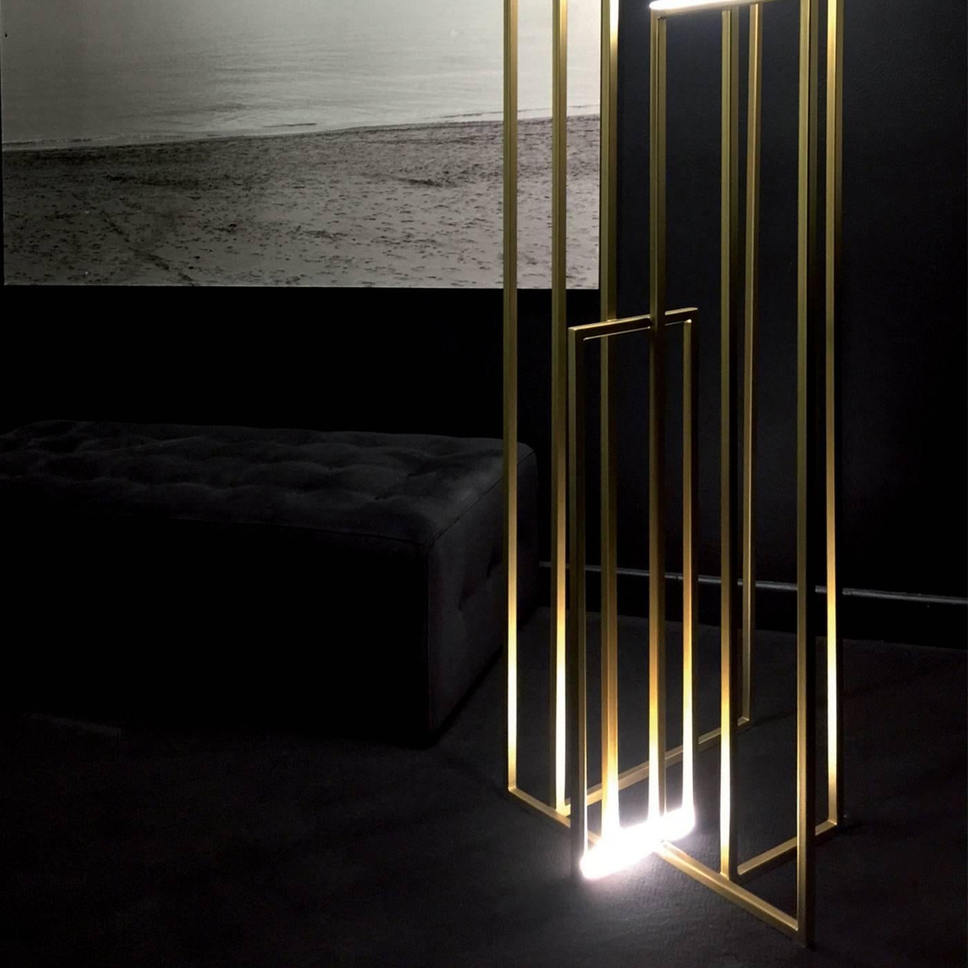 Other Contemporary 'Lightframe' Floor Lamp with an Unique Design