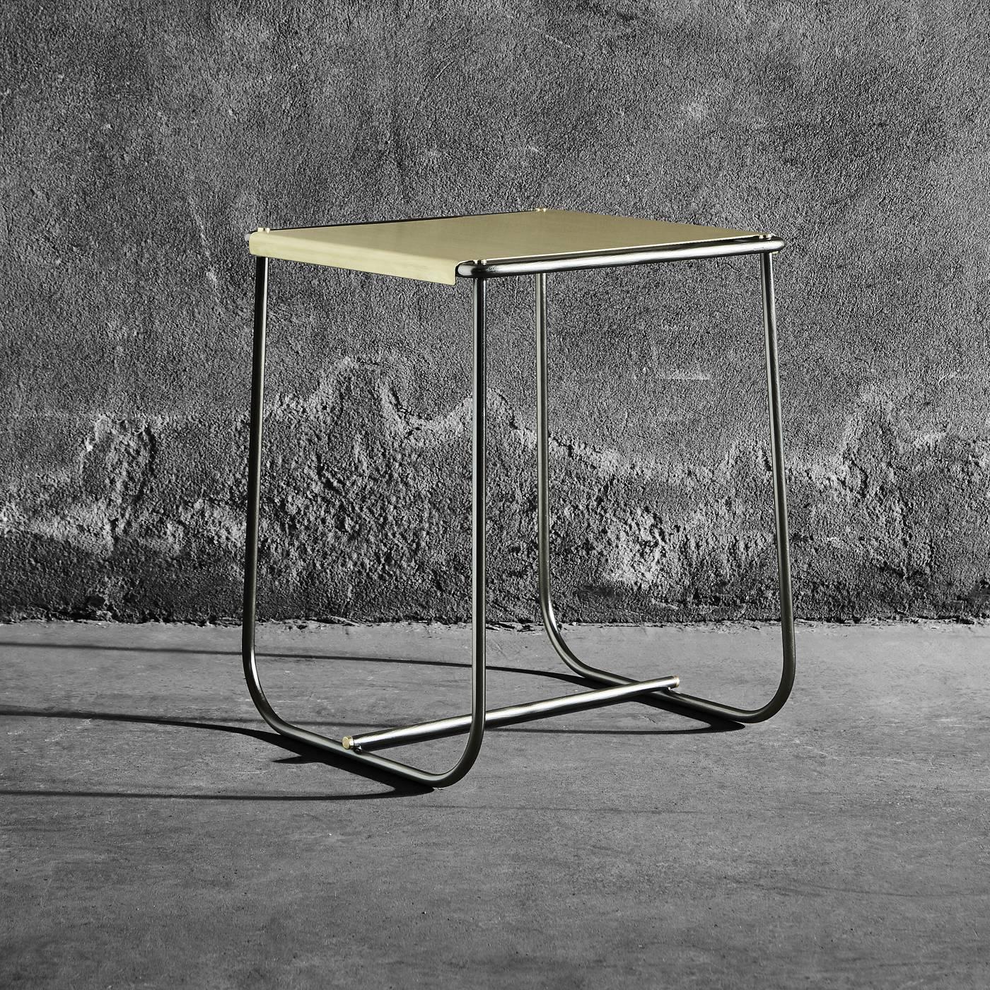 Exquisite 'Stam' Stool with a Minimalistic Design In New Condition In Milan, IT