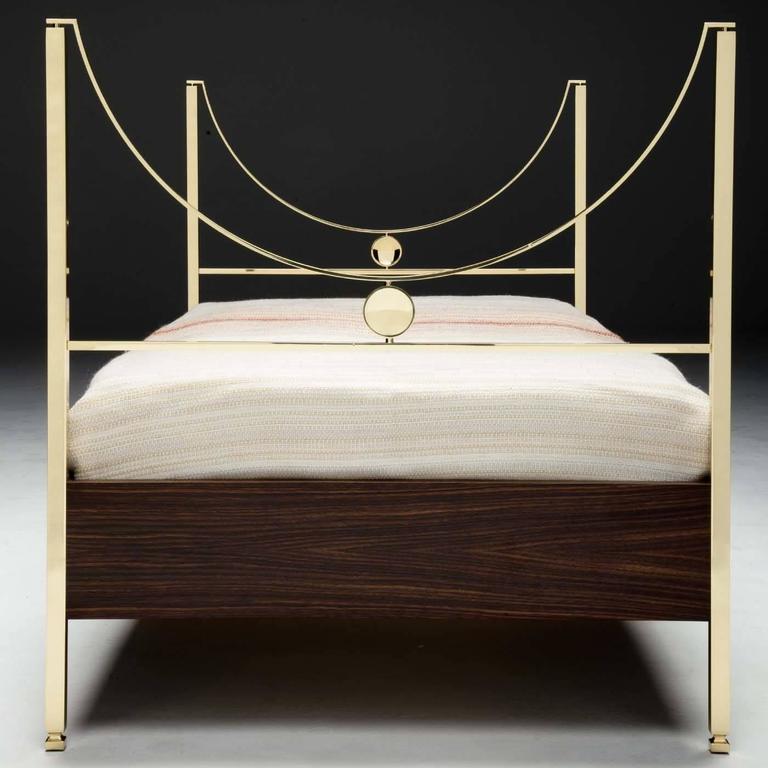 Striking Brass Bed Frame by Carlo de Carli For Sale at 1stdibs