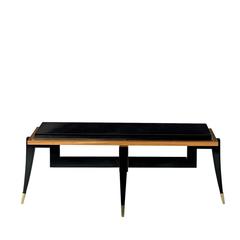 Citronnier Wood Coffee Table With Black Finish