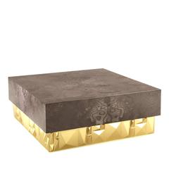 Striking Wood 'Ulysse' Coffee Table 12