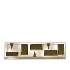 Brass Wall Light Sculpture by Gio Ponti 10