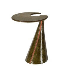 Unique Leather-Covered Coffee Table 10