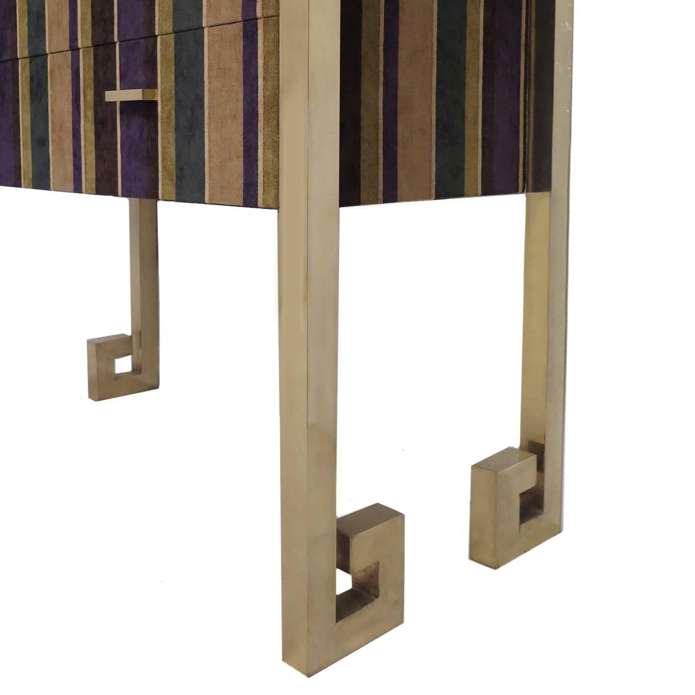 Art Deco Chest of Drawers in Fabric