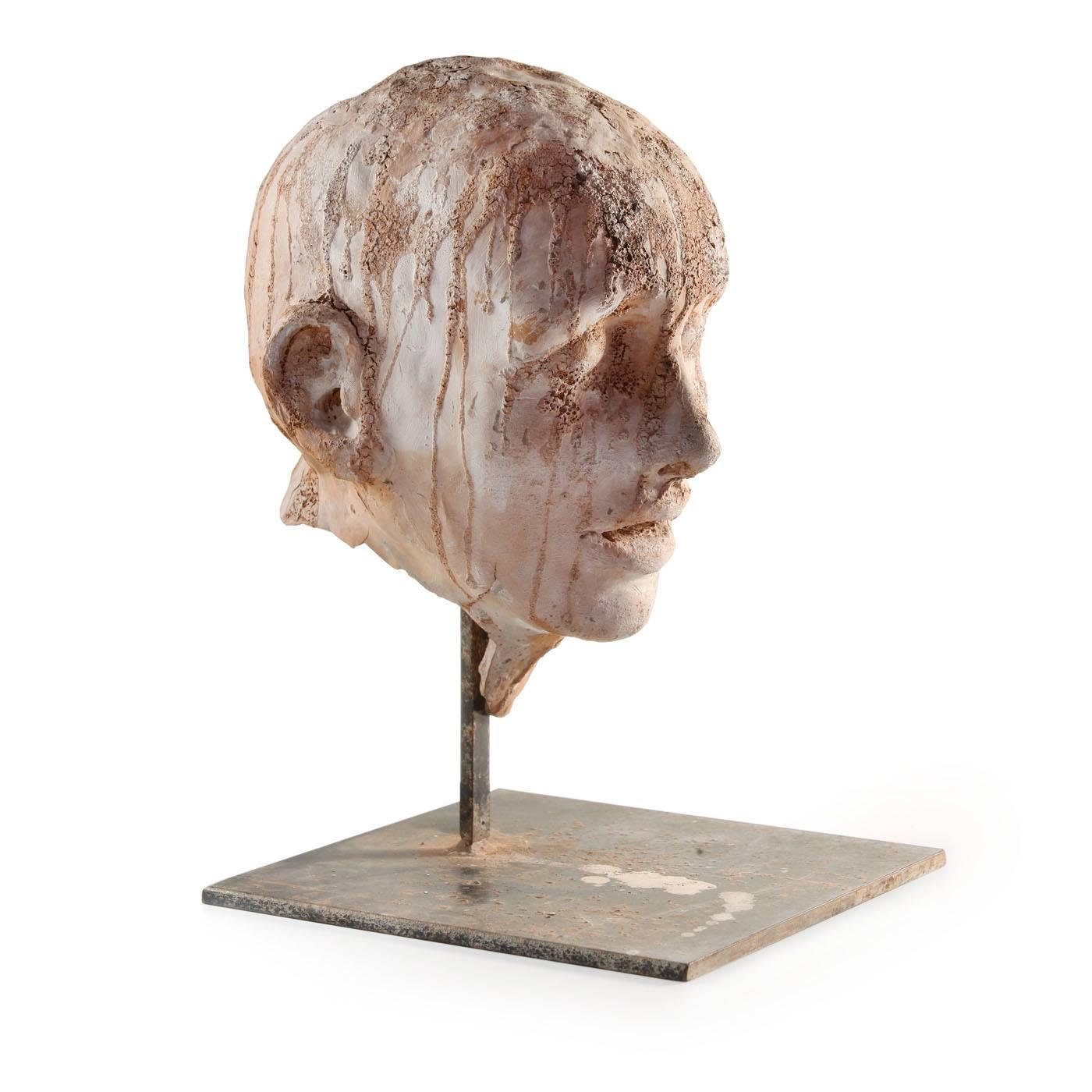 Italian Restless Head Sculpture