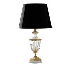 Crystal Table Lamp One Light
