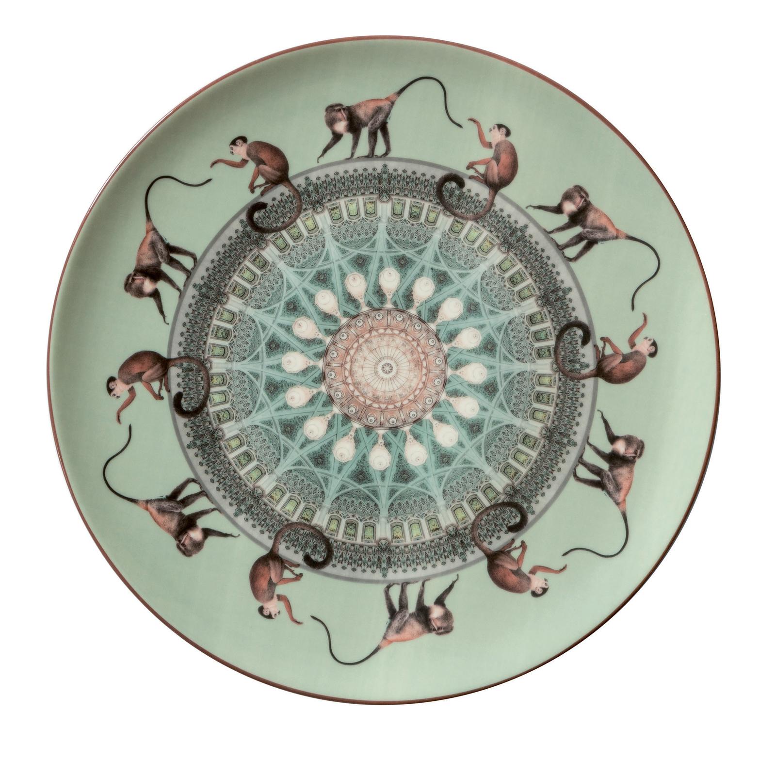 Contemporary Porcelain Constantinople Set of 12 Dessert Plates
