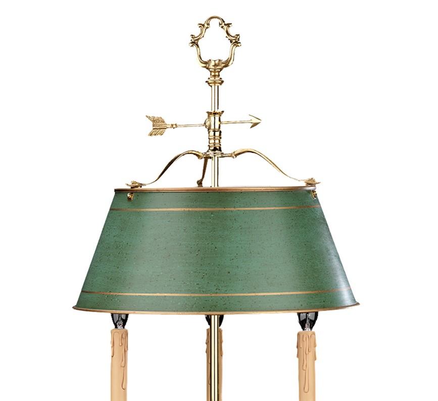 Green Table Lamp Three Lights by Badari In New Condition For Sale In Milan, IT