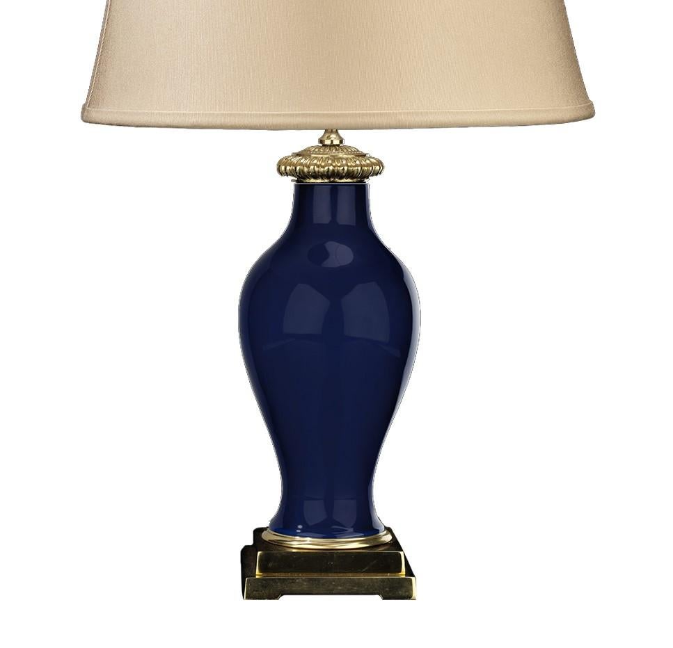 Cobalt Table Lamp by Badari In New Condition For Sale In Milan, IT