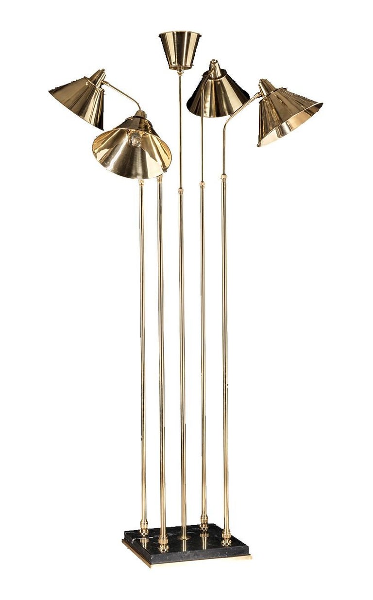 Floor Lamp 5Lights by Badari For Sale at 1stDibs