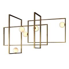 Mondrian Glass Chandelier 9