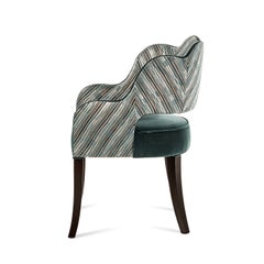 Saint German Green Velvet Chair