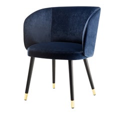 Sillón azul AES 897 de Claudio Perin - Colección Tekhne