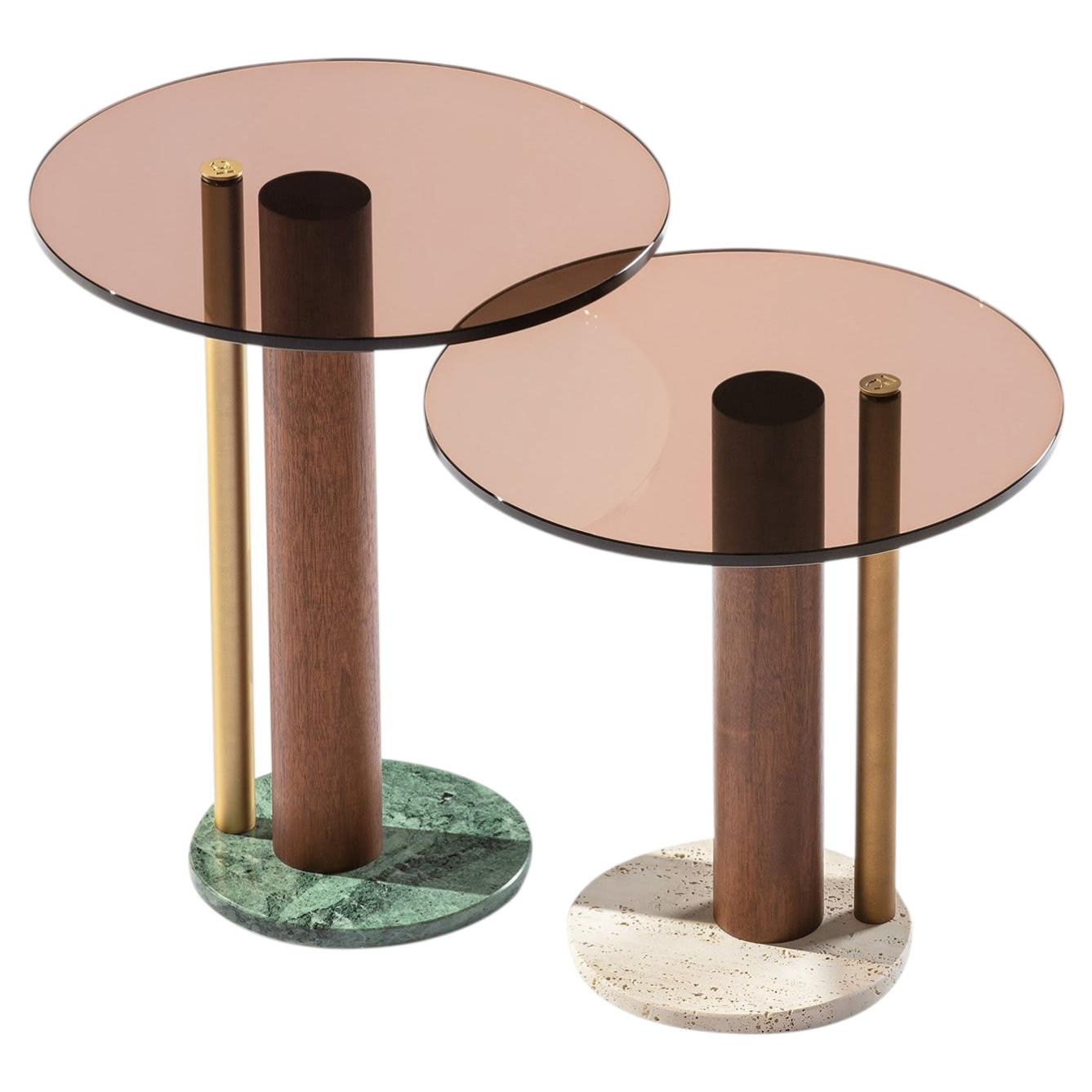 Athena H&L Set of 2 Coffee Tables For Sale
