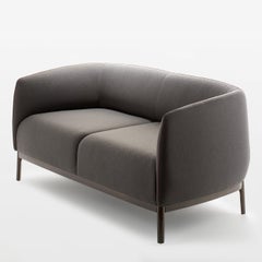 Cape 802 Gray Two-Seater Sofa by Debiasi Sandri - Tekhne Collection