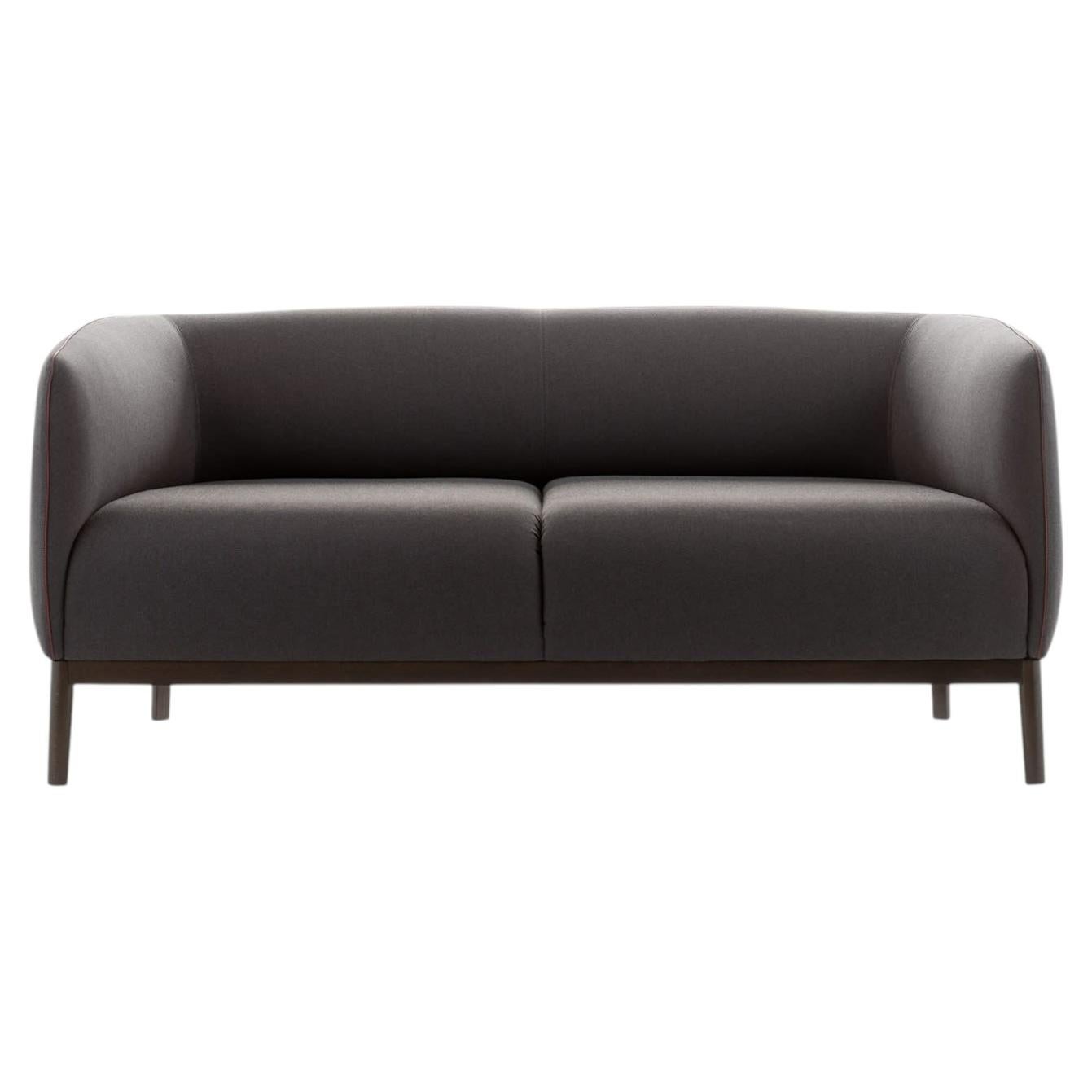 Cape 802 Gray Two-Seater Sofa by Debiasi Sandri - Tekhne Collection For Sale