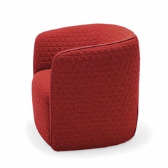 Roter Sessel „Cape 849“ von Debiasi Sandri – Tekhne-Kollektion
