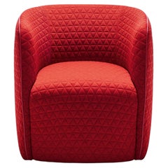 Roter Sessel „Cape 849“ von Debiasi Sandri – Tekhne-Kollektion