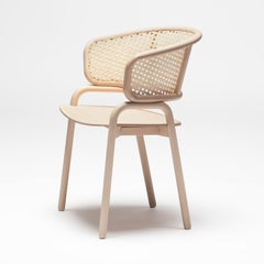 Frantz 881 Wood Chair by Gil Sheffi & Yoav Avinoam - Tekhne Collection