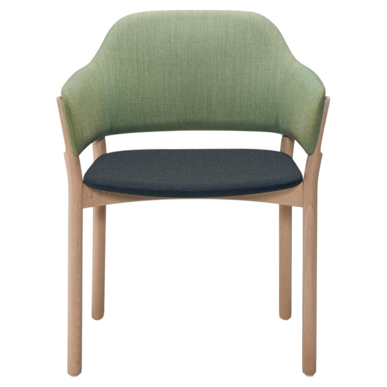 Gap 497 Green Chair by Gil Sheffi & Yoav Avinoam - Tekhne Collection