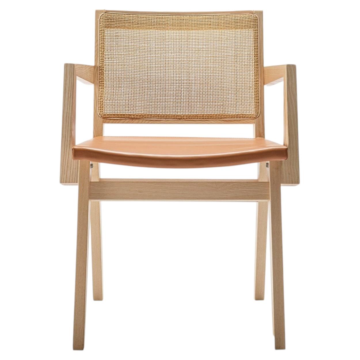 Dorothea/P Beige Chair by Balutto Associati For Sale