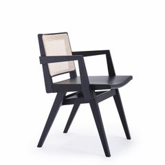 Dorothea/P Black Chair by Balutto Associati