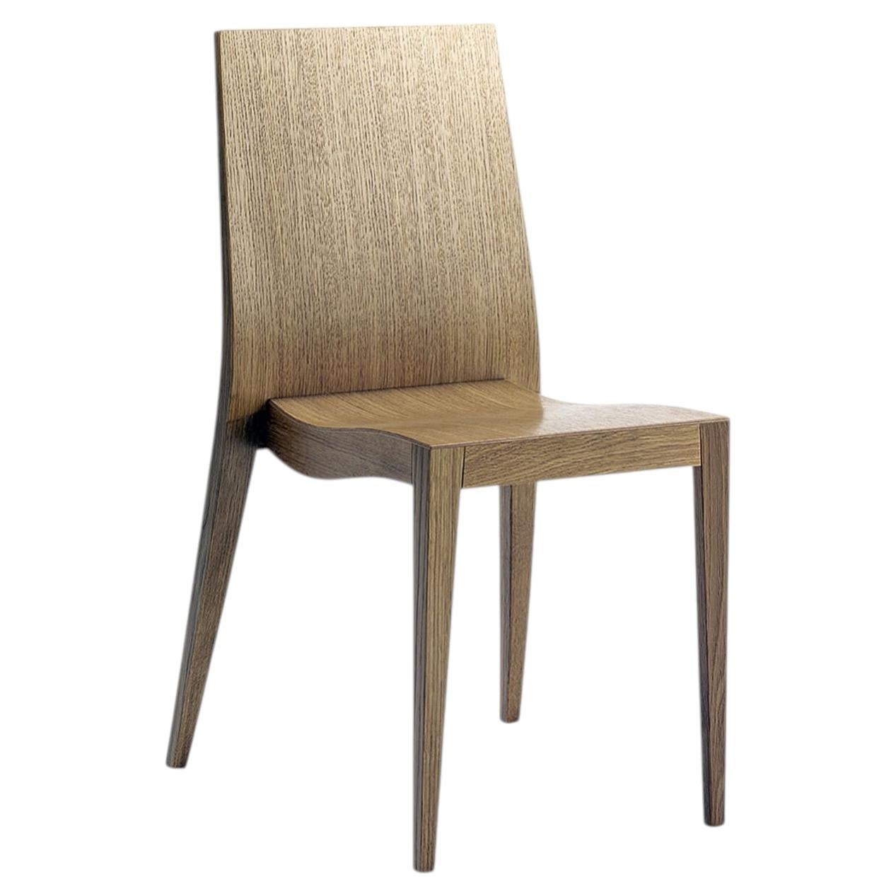 Ciak Oak Chair by Umberto Bertoni For Sale