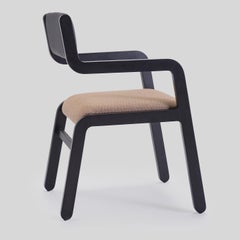 Esszimmerstuhl „Moki Black“ von Gianluca Villa
