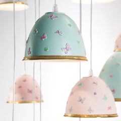 Butterfly 18-Light Multicolor Chandelier