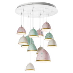 Butterfly 12-Light Multicolor Chandelier