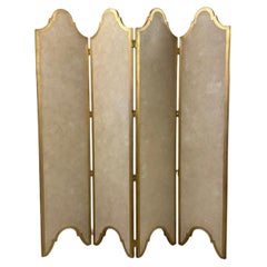 Moro Blue & Taupe Room Divider