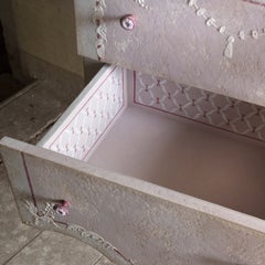 Brenta Pink Nightstand #1