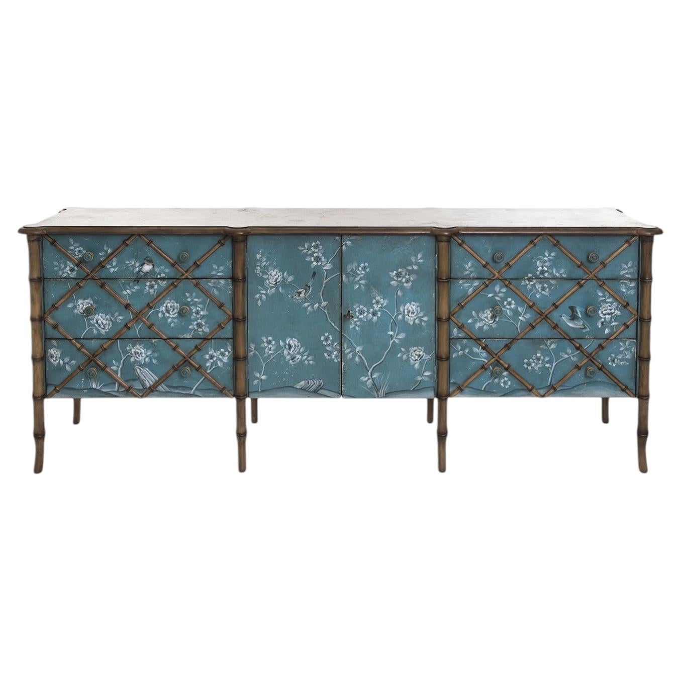 Fiesole Turquoise Sideboard For Sale