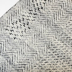 ATL 0058 Rectangular Silvery Rug
