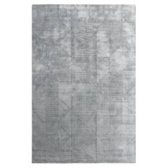 BSI 03 Bamboo Iceberg Silvery Rug by E. Garbin & M. Boglietti