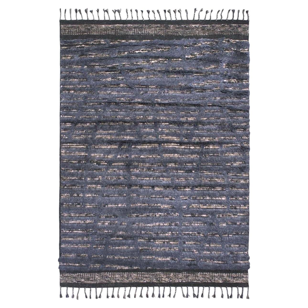 DUN 6080 Multicolor Blue Carpet