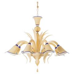 Furoz Ambra Floral Glass Chandelier