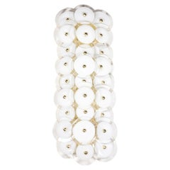 Nara Vertical Glass Wall Light Sconce