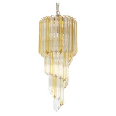 Era Small Bicolor Spiral Chandelier